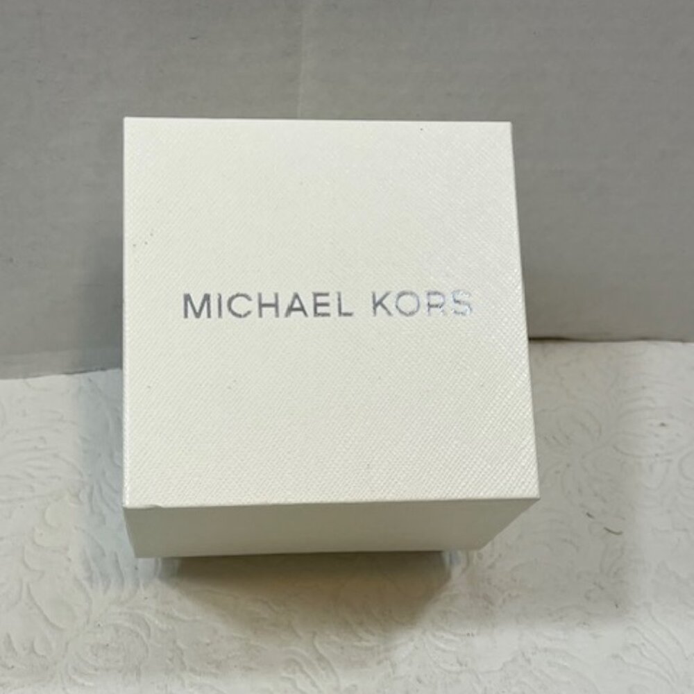 Michael Kors Presentation Watch Gift Storage Box Case Pillow Instructions Empty